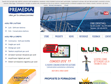Tablet Screenshot of premedia.it
